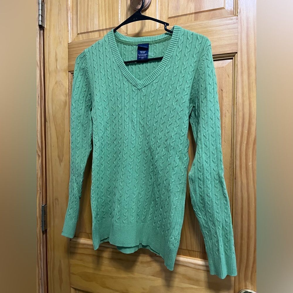 Basic Editions size S green women’s sweater